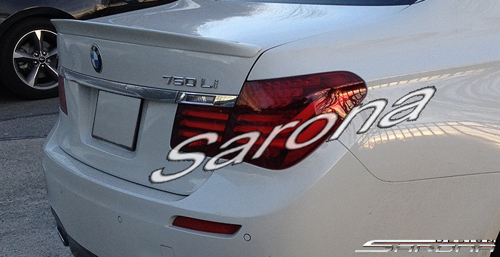Custom BMW 7 Series  Sedan Trunk Wing (2009 - 2015) - $370.00 (Part #BM-112-TW)